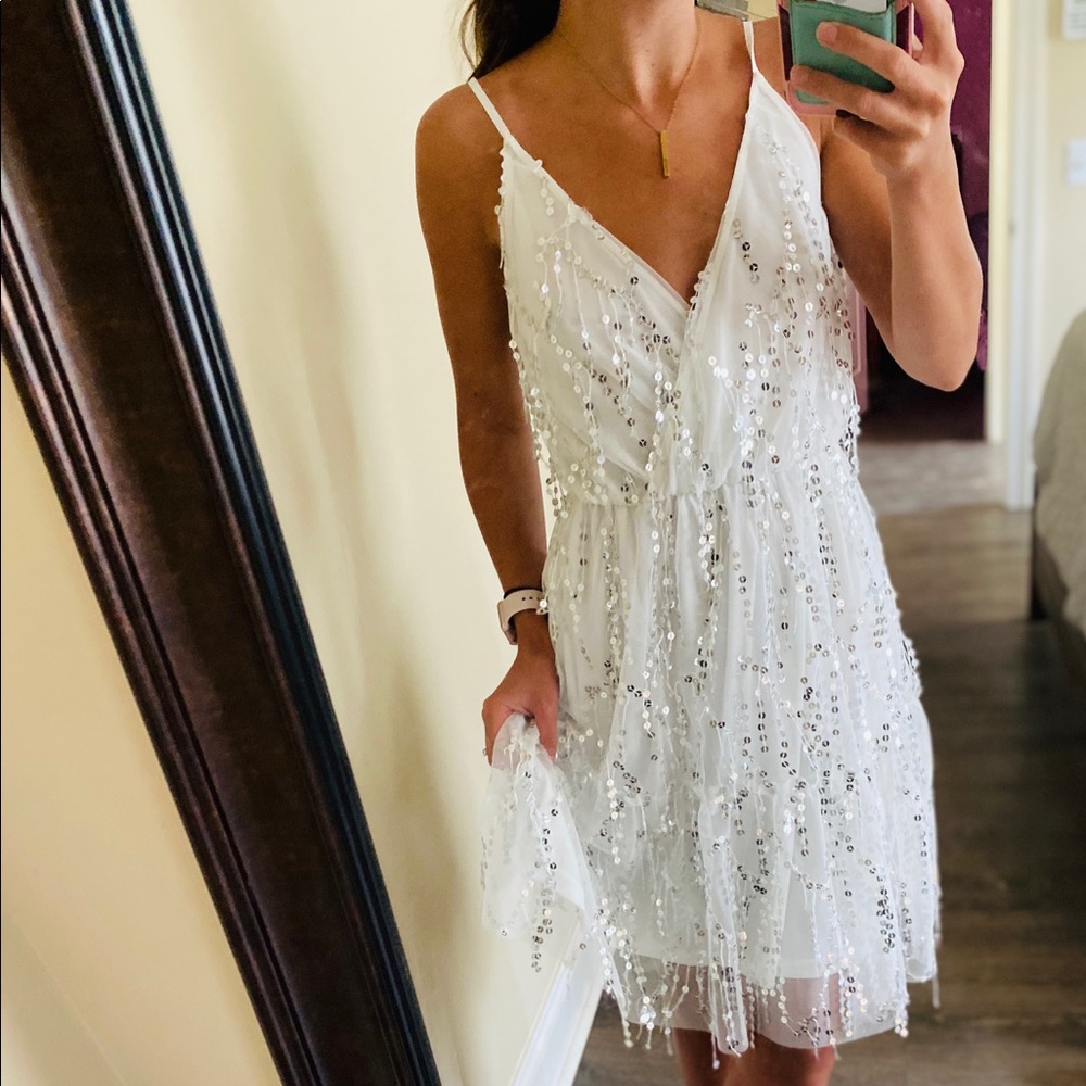 White dress